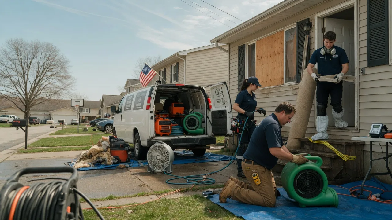 Water Damage Restoration in Thornton, CA near me
